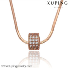 42849 xuping jewellry Collier Chaîne Pendentif Plaqué Or Rose Fashion 2016